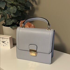 Elegant Light Blue Handbag